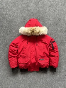 Canada Goose Red Expedition Parka – Medium – Authentic w/ Red Stamp – Needs Wash - Picture 1 of 13