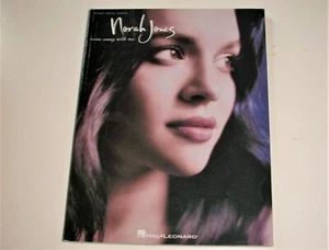 NORAH JONES “Come Away With Me” Sheet Music Book 14 Songs Piano - Guitar - Vocal - Picture 1 of 4