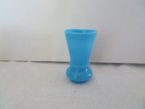 ancien jouet petit vase en opaline bleu Napoléon III   7 cm de H pour poupée ou - Photo 1/4