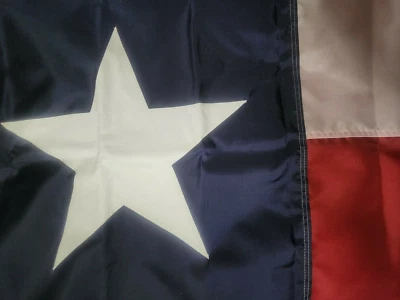 Bandera Texas 3x5 Annin HECHA EN EE. UU. #145260 ligera pero fuerte hecha en Estados Unidos Foto 1 de 4