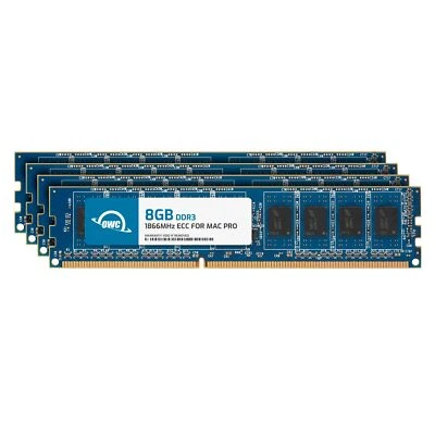 OWC 32GB (4x8GB) ECC Unbuffered PC3-14900 Memory RAM Upgrade for 2013 Mac Pro - Image 1 of 4