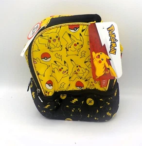Pokemon Pikachu Thermos Dual Compartment Lunch Bag - Picture 1 of 2