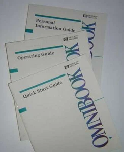 HP OmniBook 600C 600CT Original Operating Guide Docs Users Manual Set Vintage - Picture 1 of 1