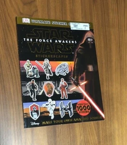 Disney Star Wars A Force Awakens~Pegatinas Haz tus propias escenas increíbles~Nuevo - Imagen 1 de 2