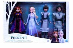 Disney Frozen II Forest Expedition Set Four Doll Set Hasbro  - Picture 1 of 5