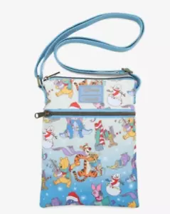 Loungefly Disney Winnie The Pooh & Friends Eeyore Urlaub Reisepass Umhängetasche - Bild 1 von 5
