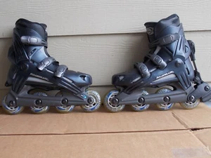 Vintage Rollerblade Viablade Parkway Triforce Inlineskates Herren Größe 8,5 76 mm - Bild 1 von 9