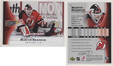 2005-06 Upper Deck Power Play Martin Brodeur #52 HOF