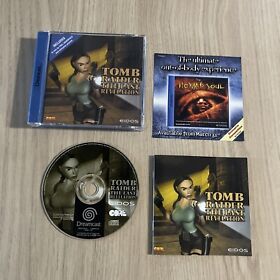 Tomb Raider: The Last Revelation SEGA Dreamcast Game - Complete - Fast Post