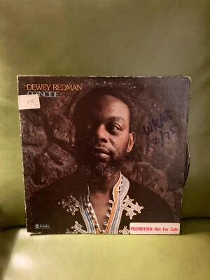 DEWEY REDMAN Coincide LP Vinyl ABC/IMPULSE Records VG+ PROMO! - Image 1 of 4