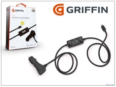 Griffin MFI Certified iTrip iPhone 12 Pro Max/Mini Auto FM Transmitter Lightning - Image 1 of 4