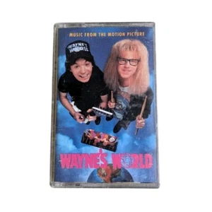Vtg 1993 Wayne's World Movie Cassette Tape Queen RHCP Alice Cooper NOT TESTED - Picture 1 of 4