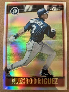 2005 Topps Chrome Reprint Alex Rodriguez Refractor #AR14 - Picture 1 of 2