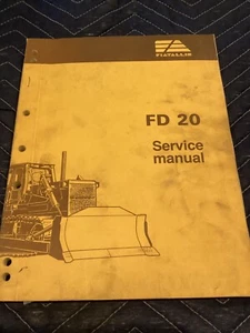 FIAT ALLIS FD20 CRAWLER DOZER SERVICE MANUAL - Picture 1 of 6