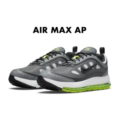 Nike Air Max AP Retro Sneakers Grey Volt Running Walking Athletic Shoes Men's 10 - Image 1 of 4