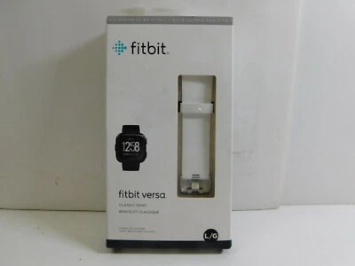 Fitbit Versa классический группы только белый большой L/G совершенно новый подлинный - Изображение 1 из 2