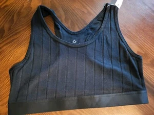 Offline by Aerie Recharge schwarzer Racerback-Sport-BH Größe Large neu mit Etikett  - Bild 1 von 3
