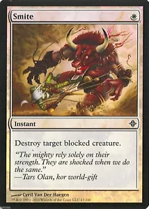 MTG - Rise of the Eldrazi - Smite - 2X - Foil - NM - Picture 1 of 1