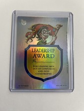 2013 Topps 75th Anniversary Rainbow Foil Kooky Awards
