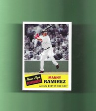 2005 Topps Heritage NEW AGE PERFORMERS NAP-10 MANNY RAMIREZ ONLY 2 ON! RARE
