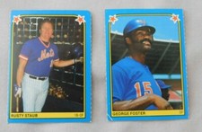 1983 Fleer Star Stickers New York Mets Baseball Card Pick one