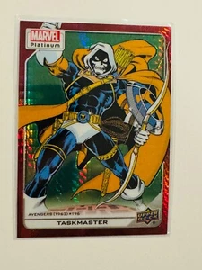 Marvel Platinum Red Prism #125 Taskmaster 2023 Omega #199/199 muy buen estado💕💕💕 - Imagen 1 de 2