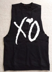 XO Till We Overdose ärmelloses Tanktop (Small) Sweatshirt Material mit Tasche neu - Bild 1 von 6