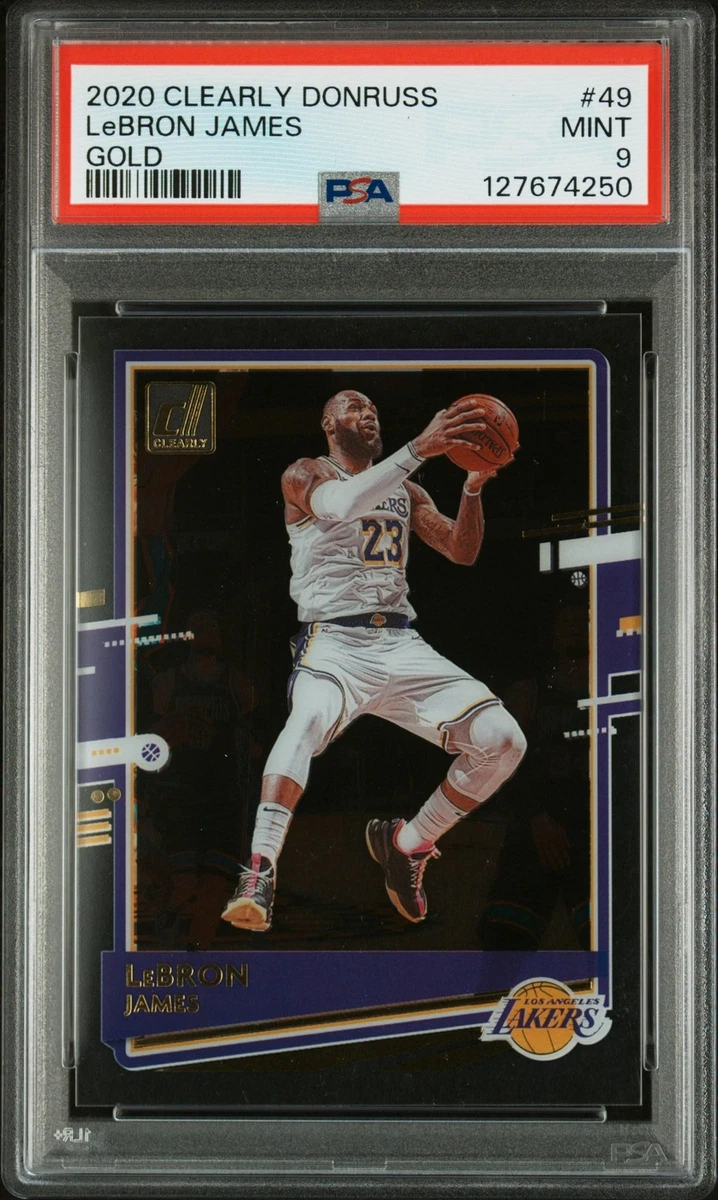 2020-21 Panini Clearly Donruss - LeBron James #49 for sale | eBay