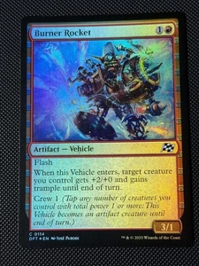 Burner Rocket - FOIL - Aetherdrift - Magic the Gathering - Picture 1 of 2