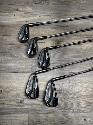 Taylormade Speed Blade Iron Set of 5, 5,6,7,8,9 Steel Flex R , 85g Used - Image 1 of 4