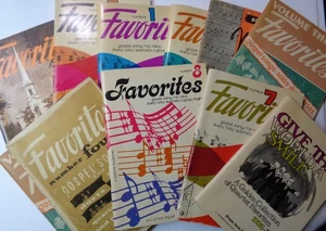 Lot of 10 Gospel Songs Pamphlet Sized Staple-Bound Books - Picture 1 of 1