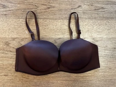 Sujetador Victoria's Secret Ganache 32B Muy Sexy Bombshell Push Add 2 Copas Sin Tirantes Foto 1 de 2