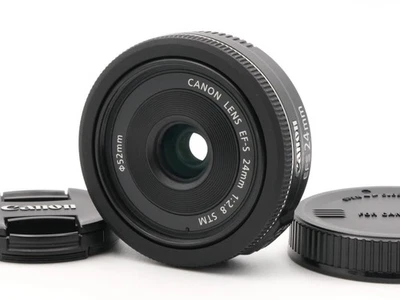 Lente Canon EF-S 24 mm f/2,8 STM Pancake negra de Japón [Excelente++] Foto 1 de 4
