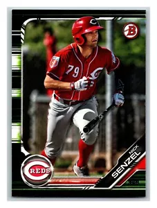 2019 Bowman Prospects GREEN RC Nick Senzel Reds #BP-43 (NVB) - Picture 1 of 2