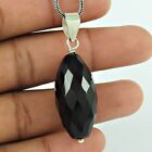 Mothers Day Gift 925 Sterling Silver Natural Onyx Gemstone Pendant Bohemian K85