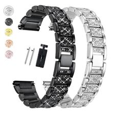 Bling Diamond Watch Strap Quick Release Metal Bracelet Stainless steel 20mm 22mm