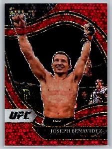 Joseph Benavidez 2021 Panini Select UFC Red Disco Prizm /199 #255 Octagonside - Picture 1 of 2