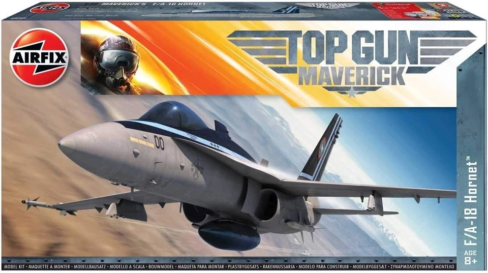 AIRFIX F/A-18 Hornet SERIES TOP GUN MAVERICK - KIT 1/72 - A00504 - Immagine 1 di 1