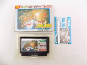 Boxed Nintendo Famicom Star Force - Inc Manual Japan