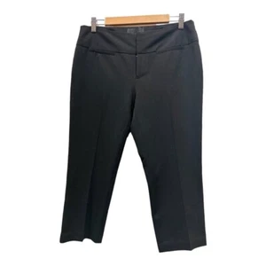 INC International Concept schwarze elegante kurze Caprihose Größe US 8P - Bild 1 von 3