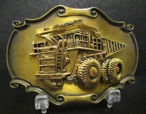 Camión de volteo Wabco 170 Haulpak minero hebilla de cinturón equipo minero 1980 vintage - Imagen 1 de 4