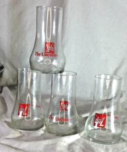 7UP Glas THE UNCOLA Sammlerstück Upside Down Trinkglas Vintage 1970er - EUC - Bild 1 von 3