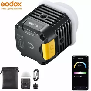 Godox WL4B Mini Luce Video LED Impermeabile 5600K Luce diurna 1500mAh Supporto APP C - Foto 1 di 9