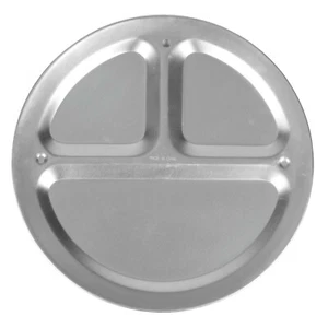Lightweight 3 Compartment Aluminum Plate Camping Survival Cabin Mess Kit - Picture 1 of 1