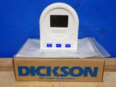 DFW-DICKSON TM121 TEMPERATURE/HUMIDITY DATALOGGER W/DIGITAL DISPLAY NEW - Image 1 of 4