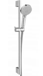 Hansgrohe Vernis Blend Shower Riser Kit Handset Hose Adjustable Round Chrome - Picture 1 of 10