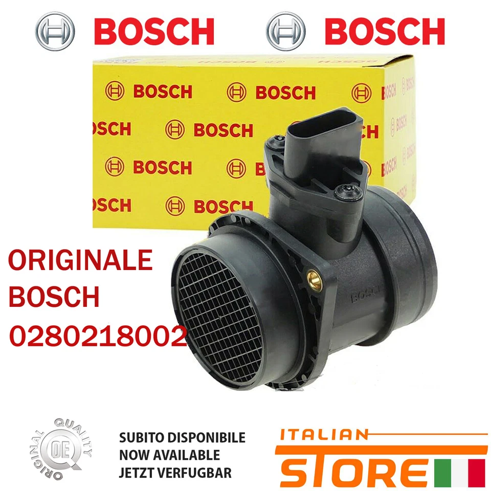AUDI A3 VW GOLF NEW BEETLE LUPO LEON OCTAVIA MISURATORE MASSA BOSCH 0280218002 - Image 1 of 1