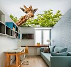 3D Giraffe Tree Leaves 1092 Wallpaper Murals Wall Print Decal Deco Aj Zoe
