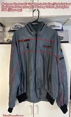 CHAQUETA RARA ORIGINAL SALEEN AUTOSPORT MUSTANG DUEÑOS DE 1988 FORD 302 GT COBRA Foto 1 de 4