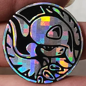 MONEDA OFICIAL DE POKEMON TCG HOLOFOIL PLÁSTICO MEGA ABSOL - Imagen 1 de 3